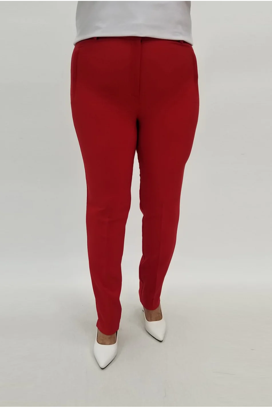 Miraggio Büyük Beden Pantolon 98881 KIRMIZI