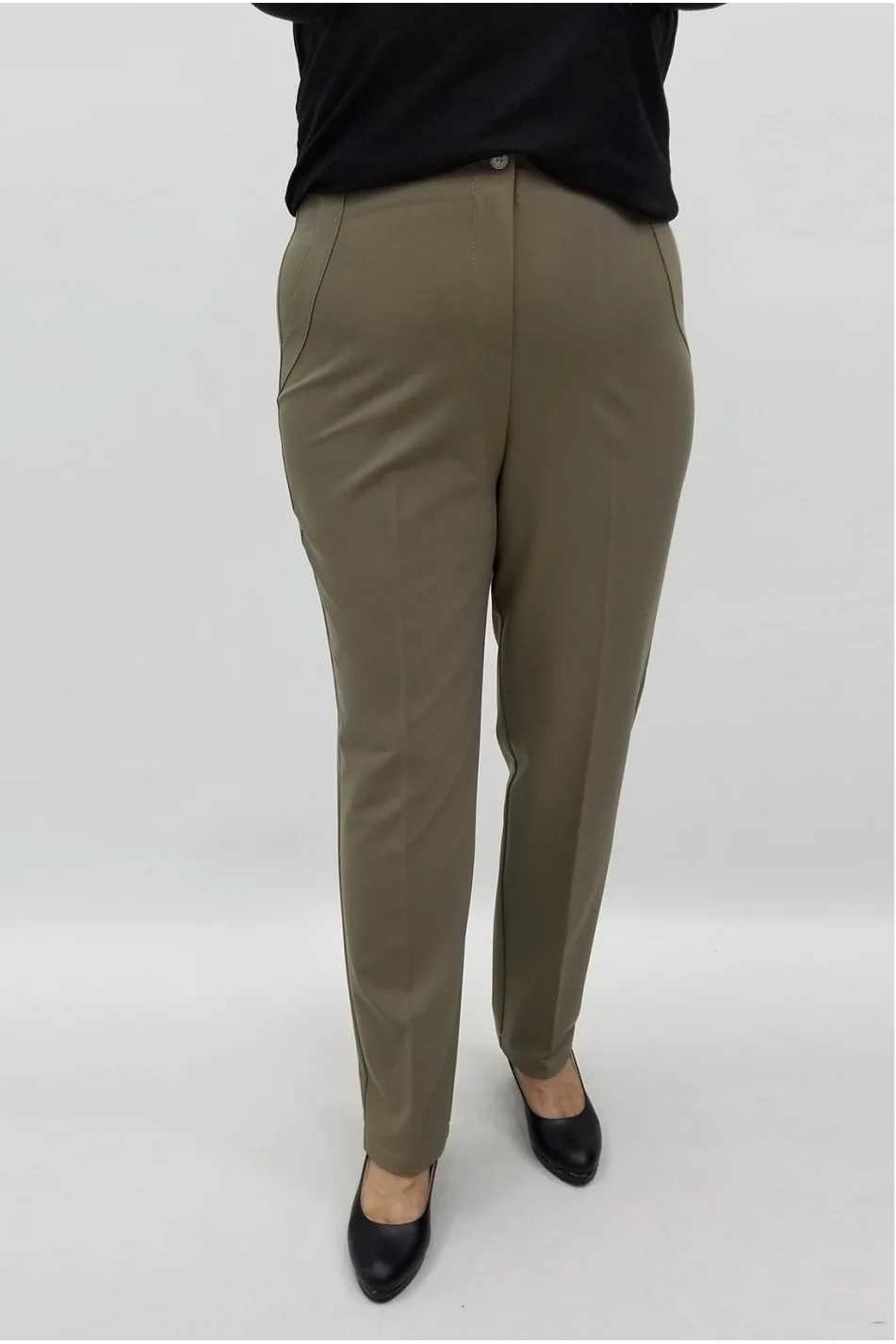 Miraggio Büyük Beden Pantolon 98882 A-KAHVE