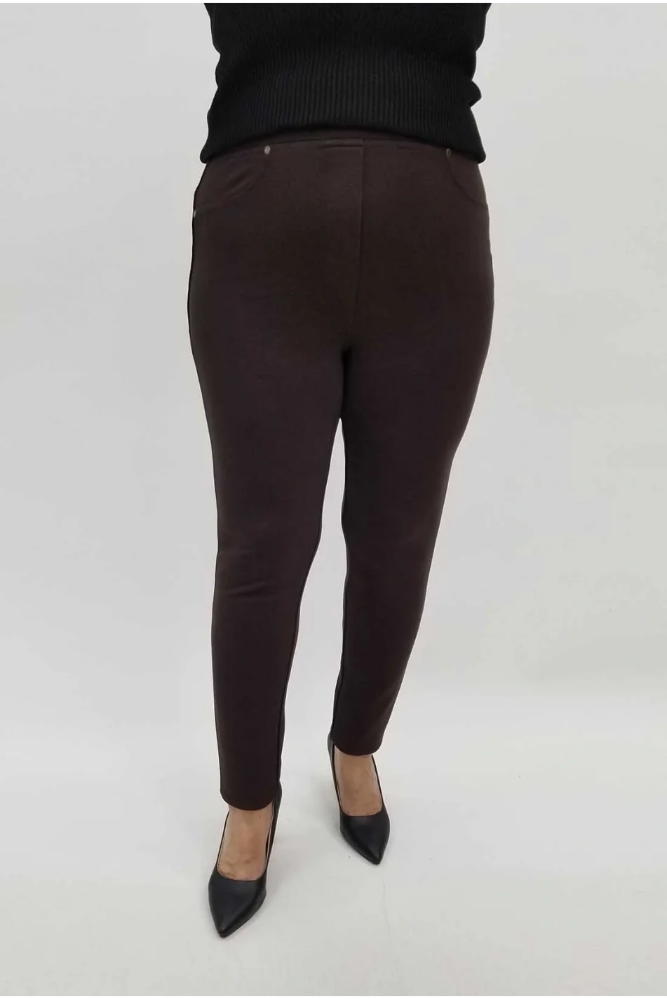 Miraggio Büyük Beden Pantolon 99485 KAHVE