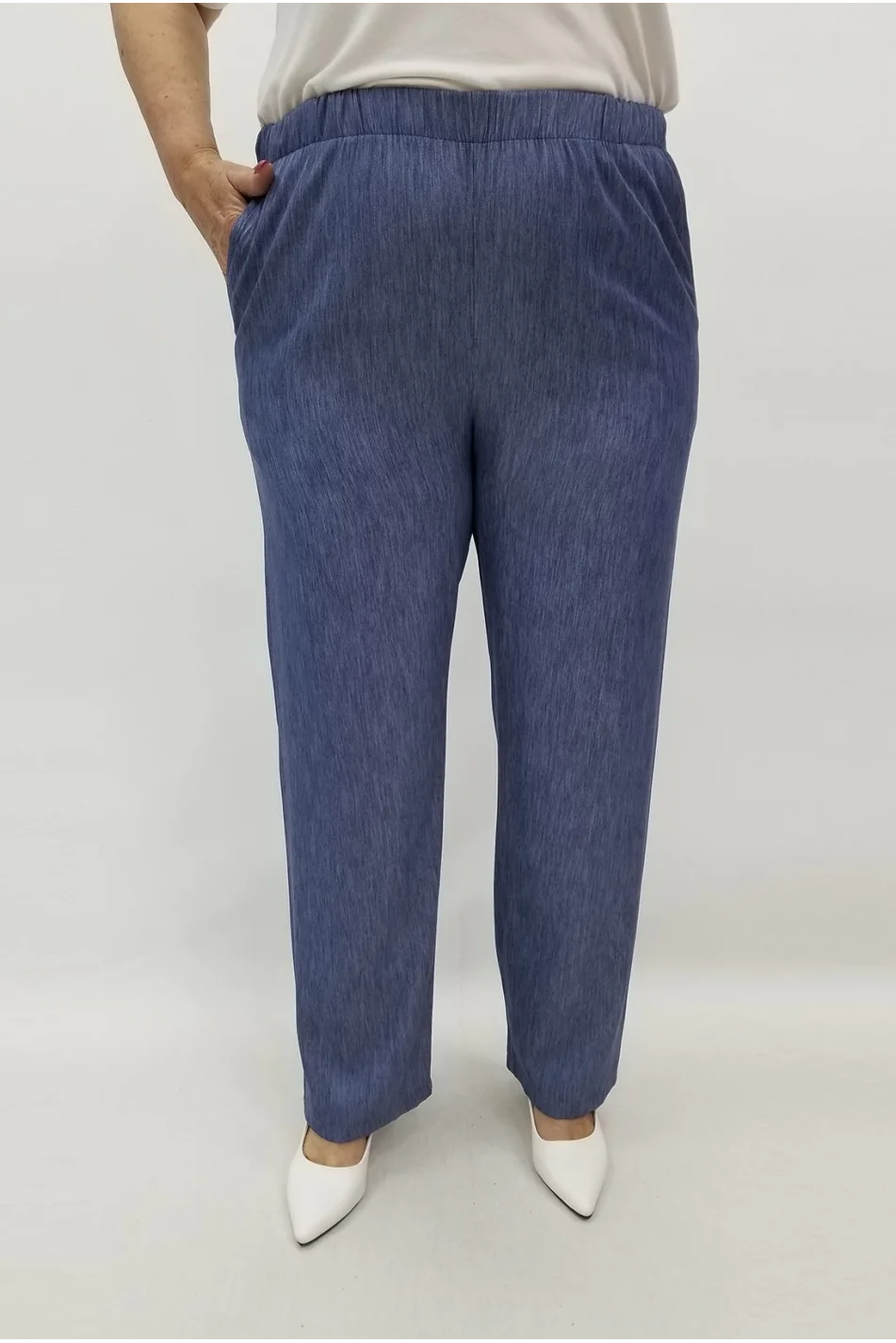 Miraggio Büyük Beden Pantolon 99637 KOT MAVİ