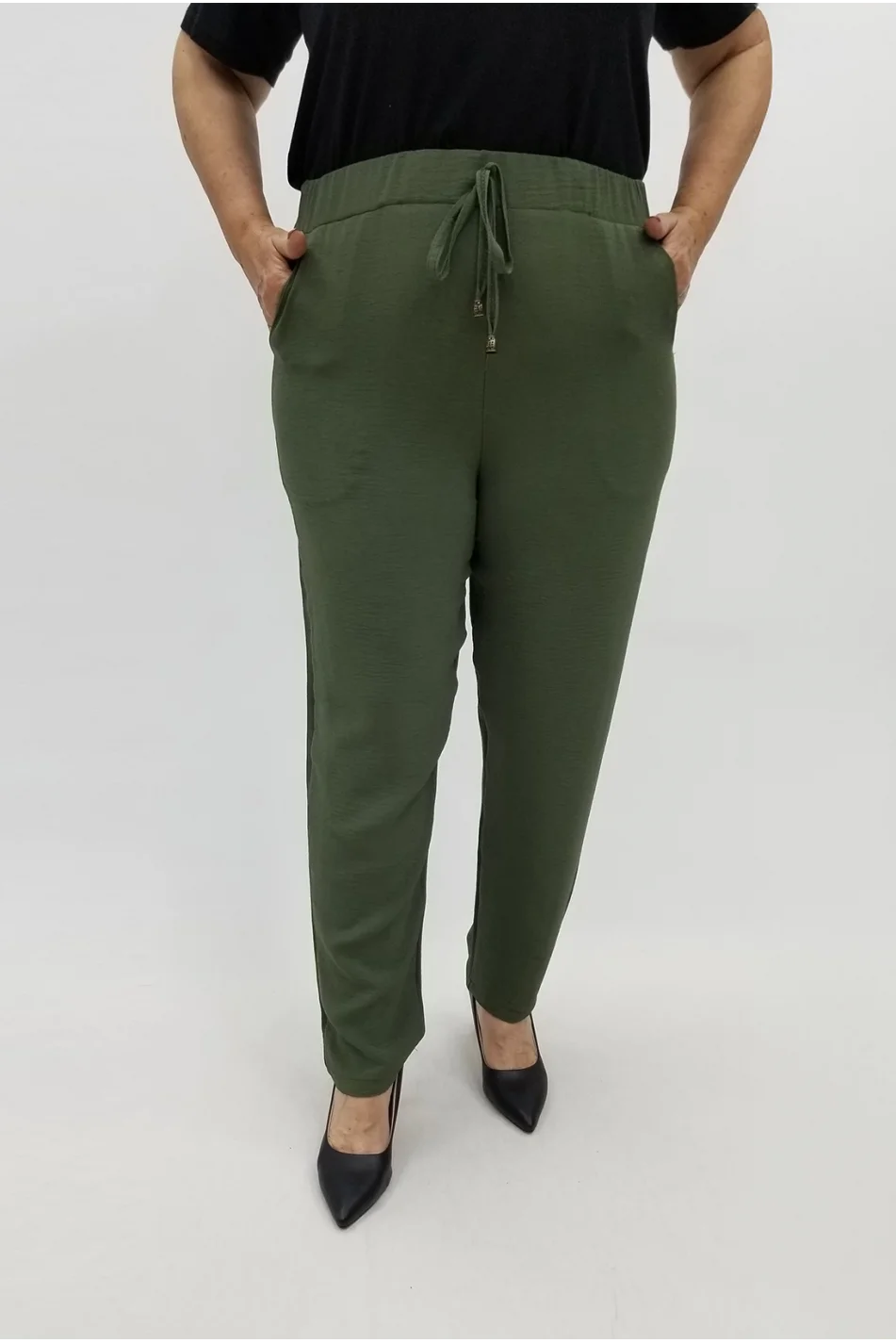 Miraggio Büyük Beden Pantolon 99774 HAKİ