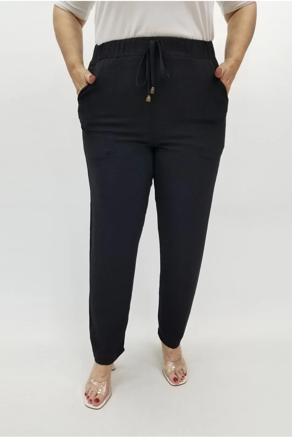 Miraggio Büyük Beden Pantolon 99774 SİYAH