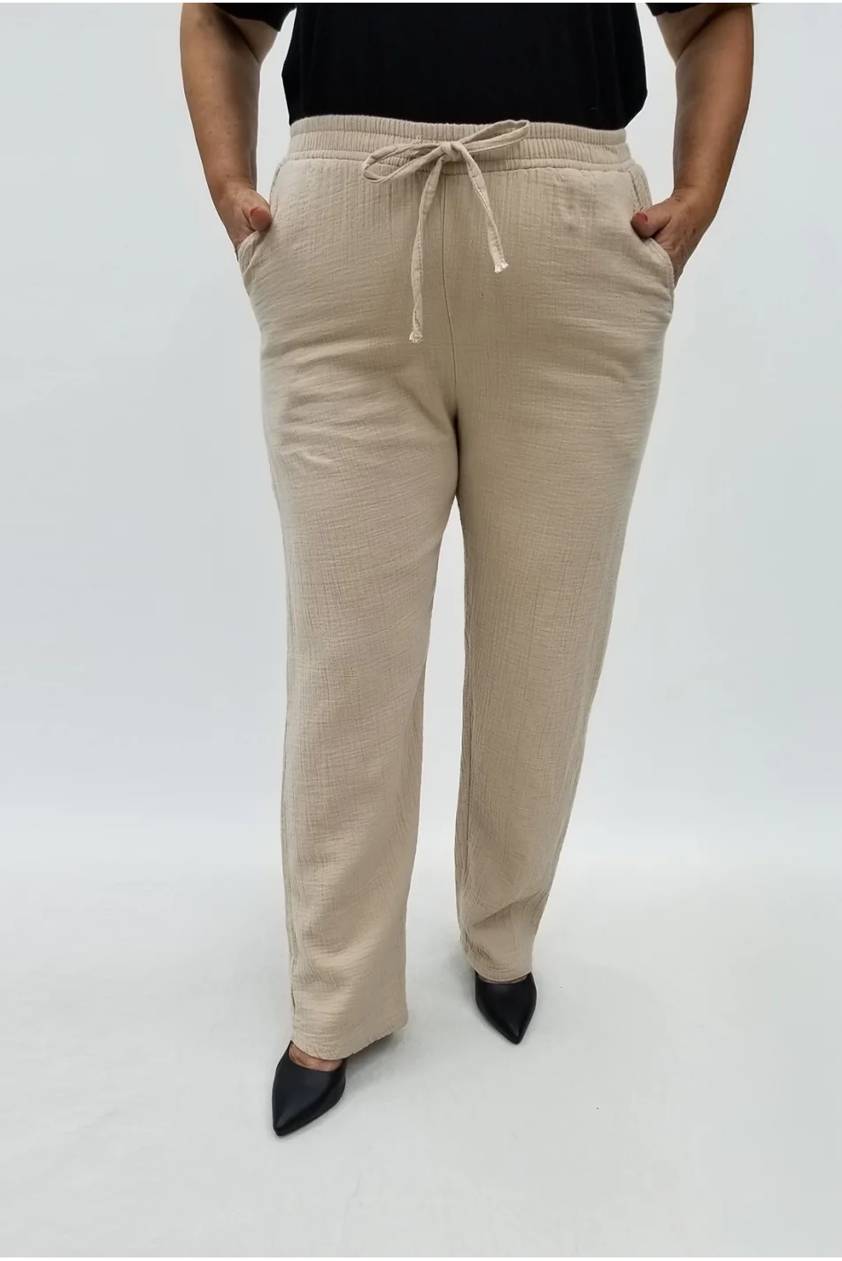 Miraggio Büyük Beden Pantolon 99800 BEJ