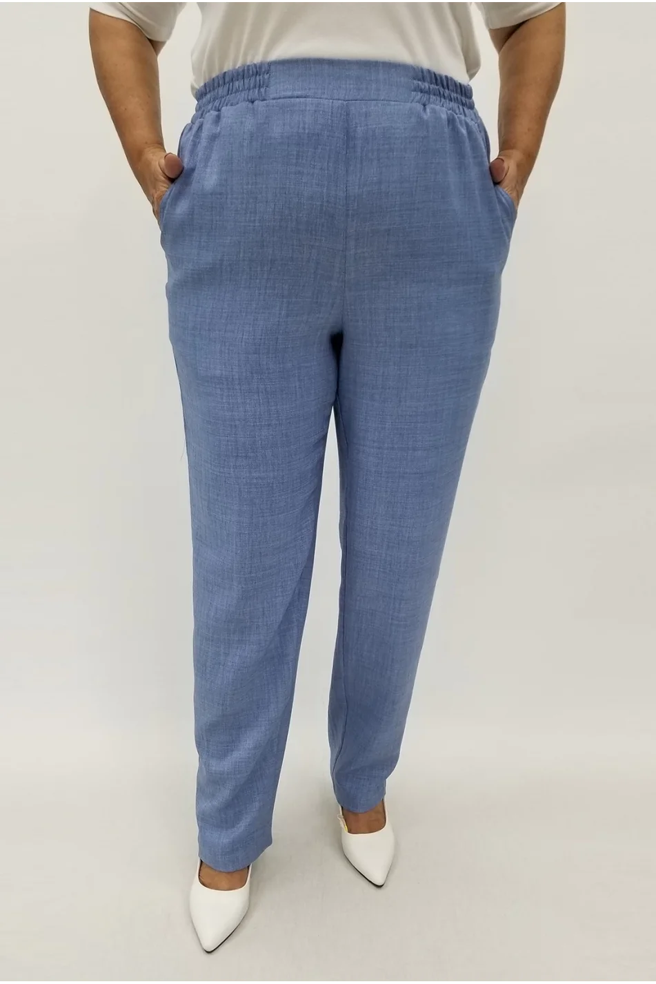 Miraggio Büyük Beden Pantolon 99968 MAVİ