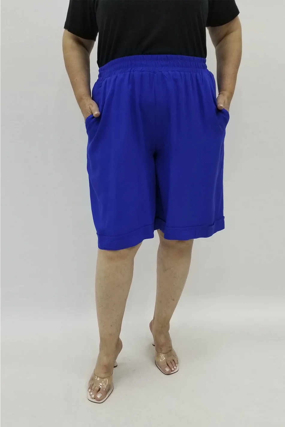 Miraggio Büyük Beden Şort 98688 SAKS