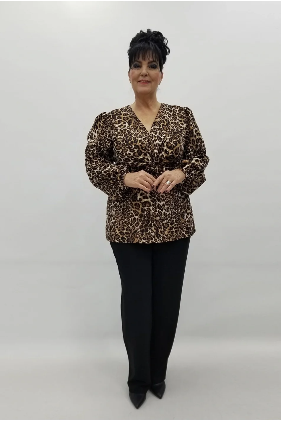 Miraggio Büyük Beden Takım 4206 KAHVE-SİYAH