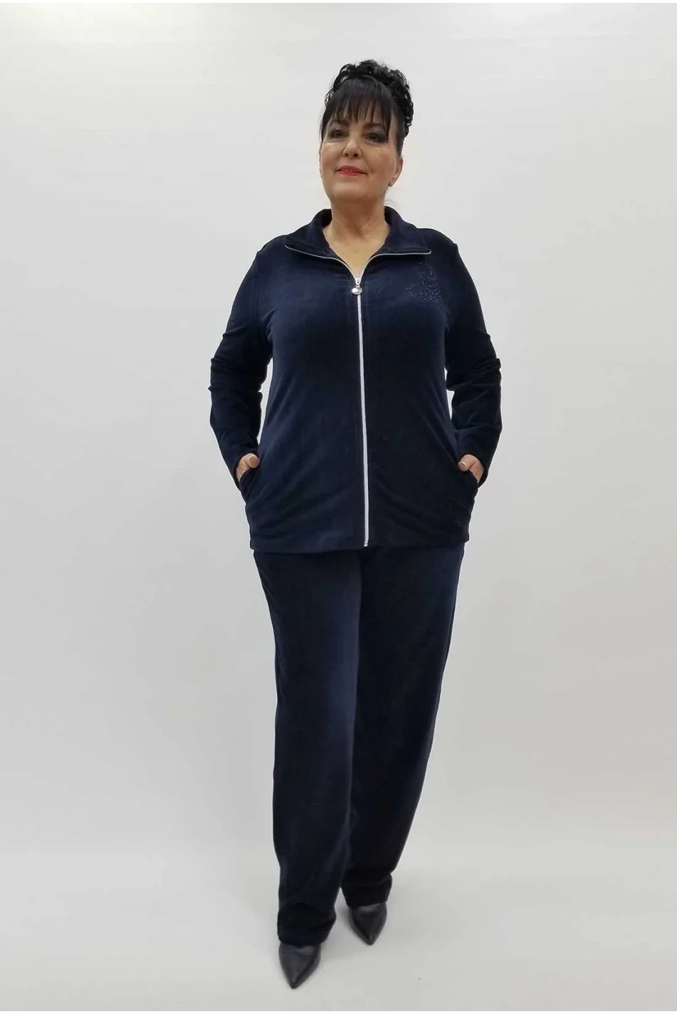 Miraggio Büyük Beden Takım 4260 LACİVERT