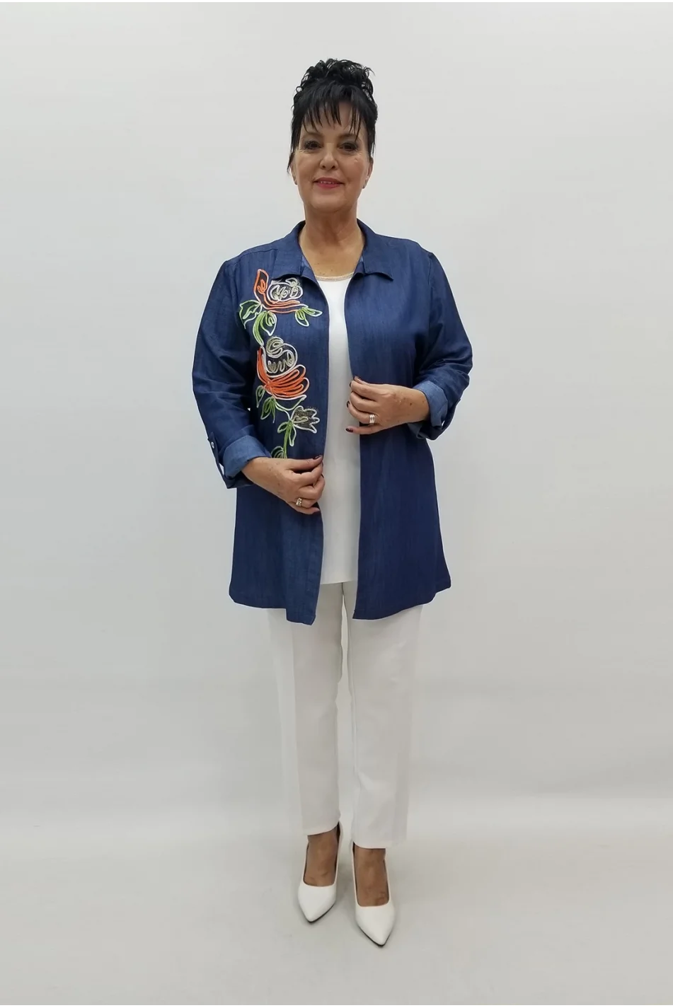 Miraggio Büyük Beden Takım 99161 MAVİ