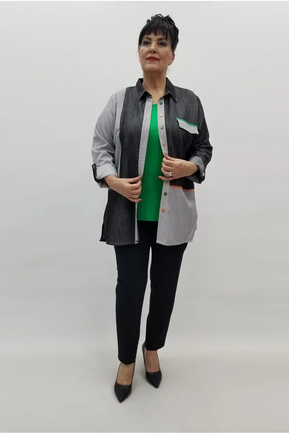 Miraggio Büyük Beden Takım 99214 ANTRASİT