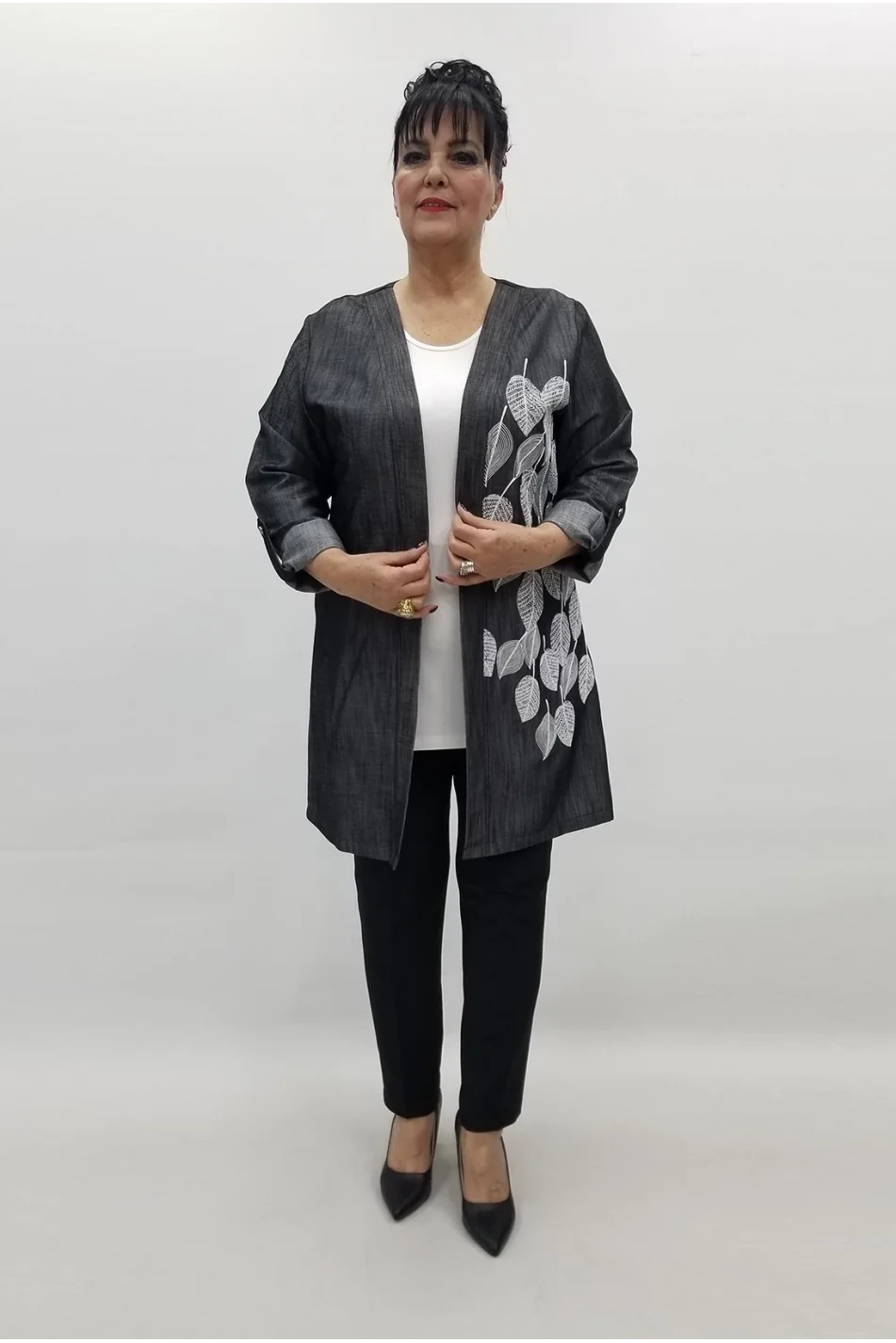 Miraggio Büyük Beden Takım 99237 ANTRASİT