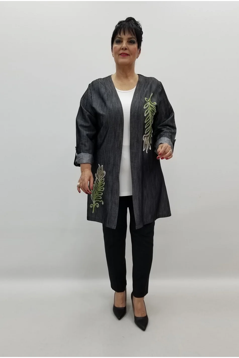 Miraggio Büyük Beden Takım 99238 ANTRASİT