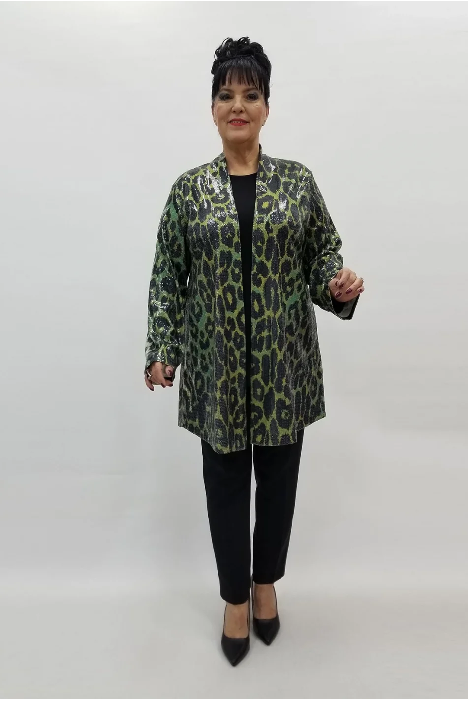 Miraggio Büyük Beden Takım 99341 YEŞİL