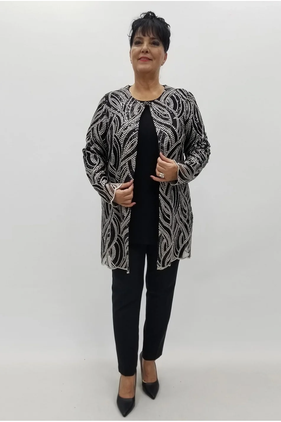 Miraggio Büyük Beden Takım 99900 SİYAH