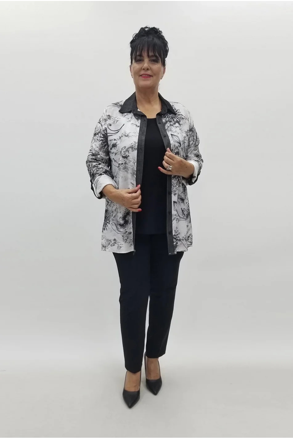 Miraggio Büyük Beden Takım 99911 ANTRASİT