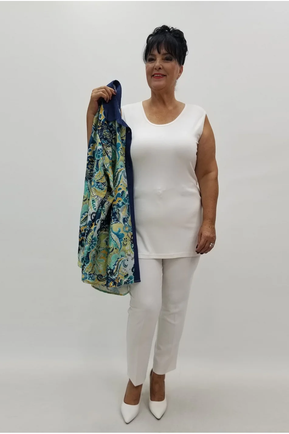 Miraggio Büyük Beden Takım 99911 MAVİ