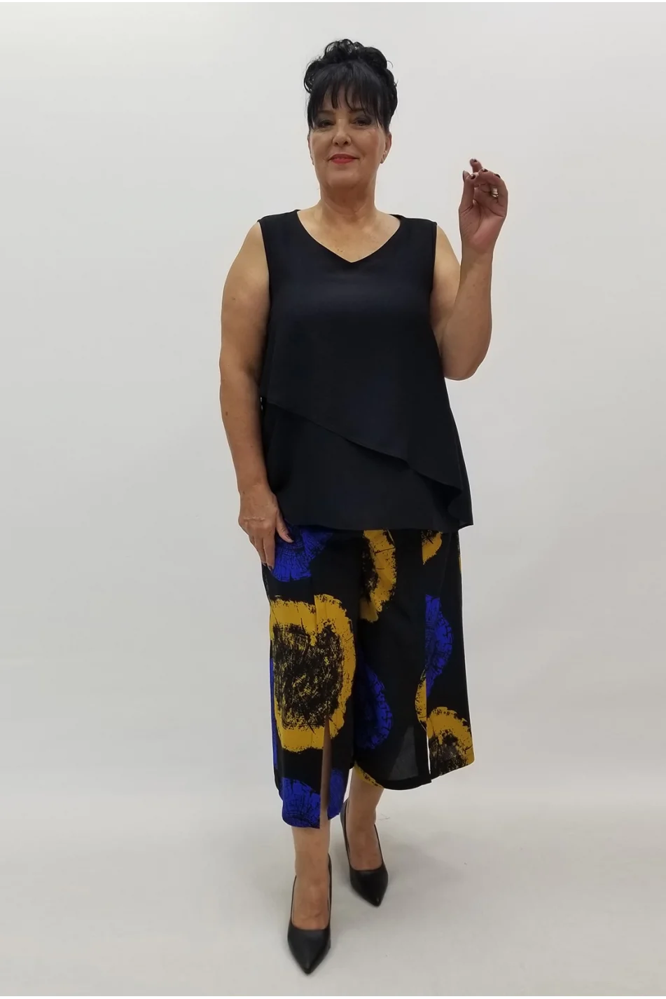 Miraggio Büyük Beden Takım 99927 SİYAH/SAKS