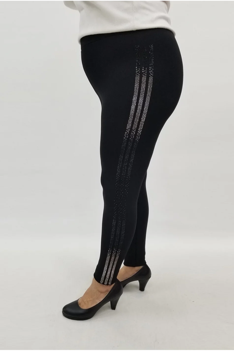 Miraggio Büyük Beden Tayt 99275 SİYAH