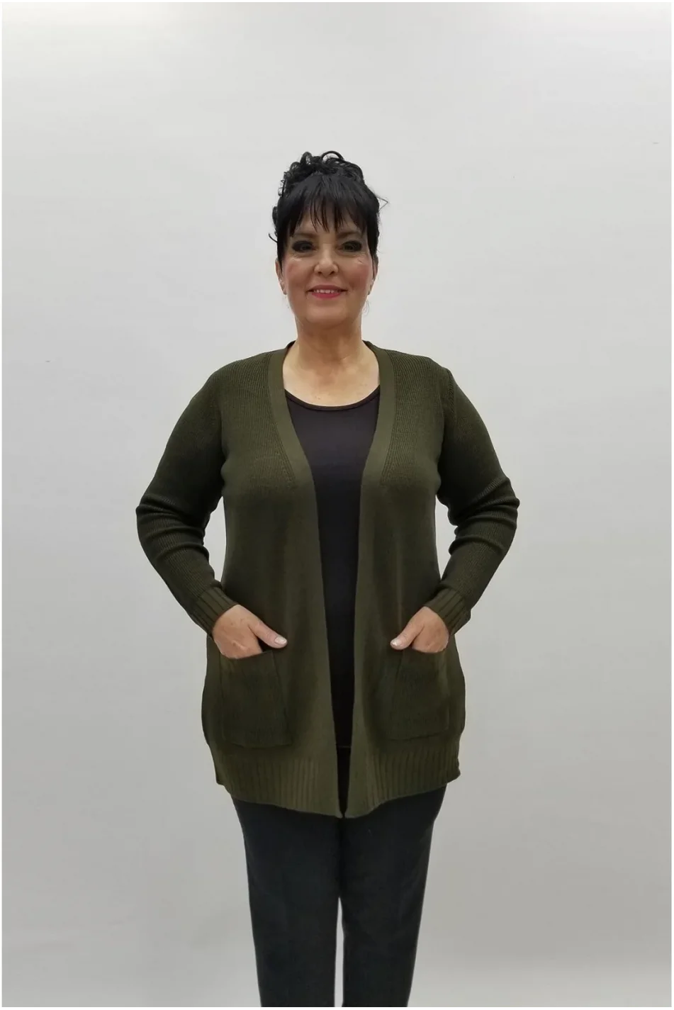 Miraggio Büyük Beden Triko 4000 HAKİ