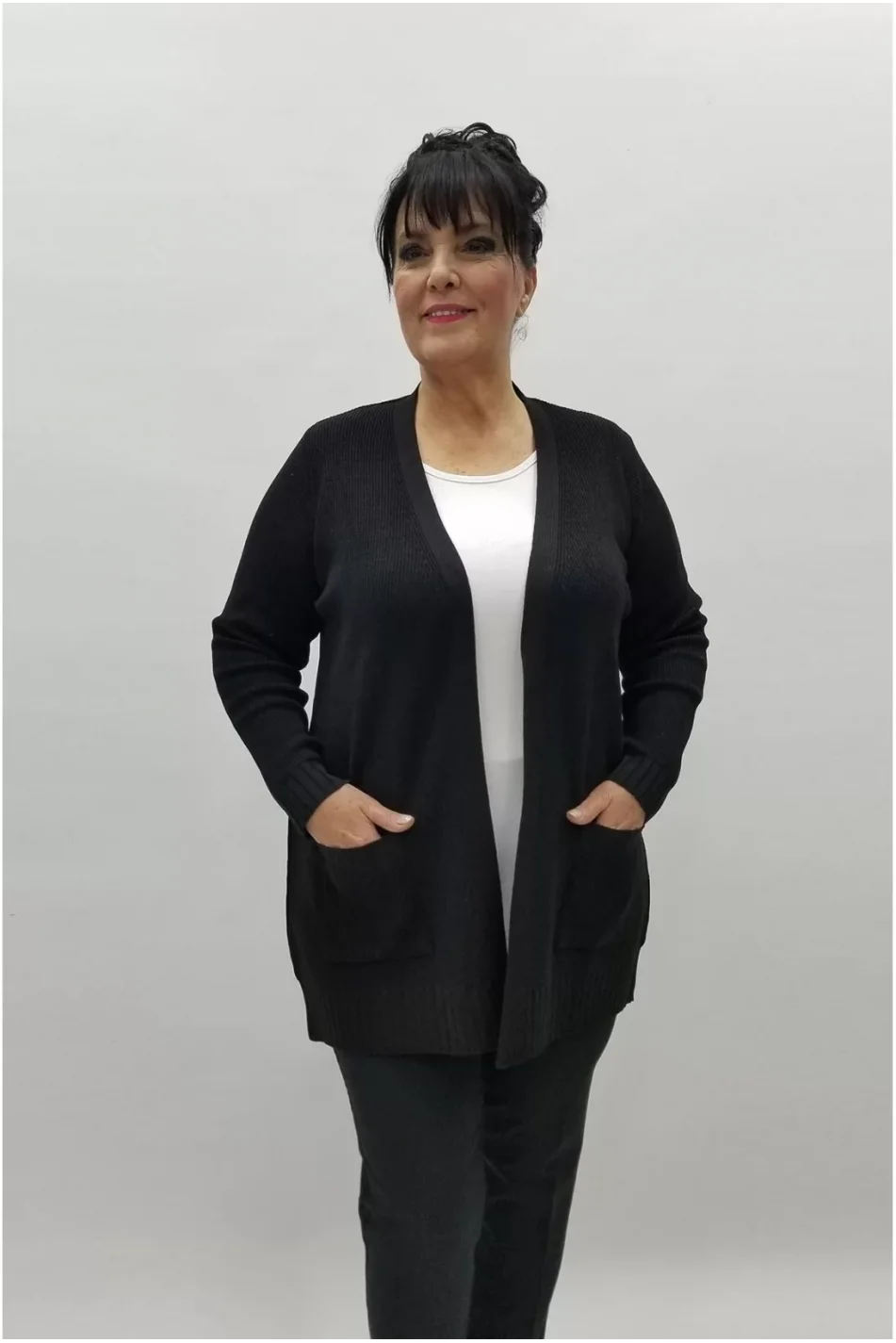 Miraggio Büyük Beden Triko 4000 SİYAH