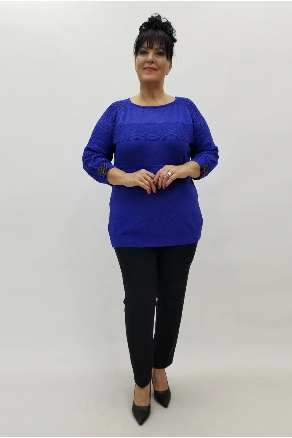 Miraggio Büyük Beden Triko 4046 SAKS