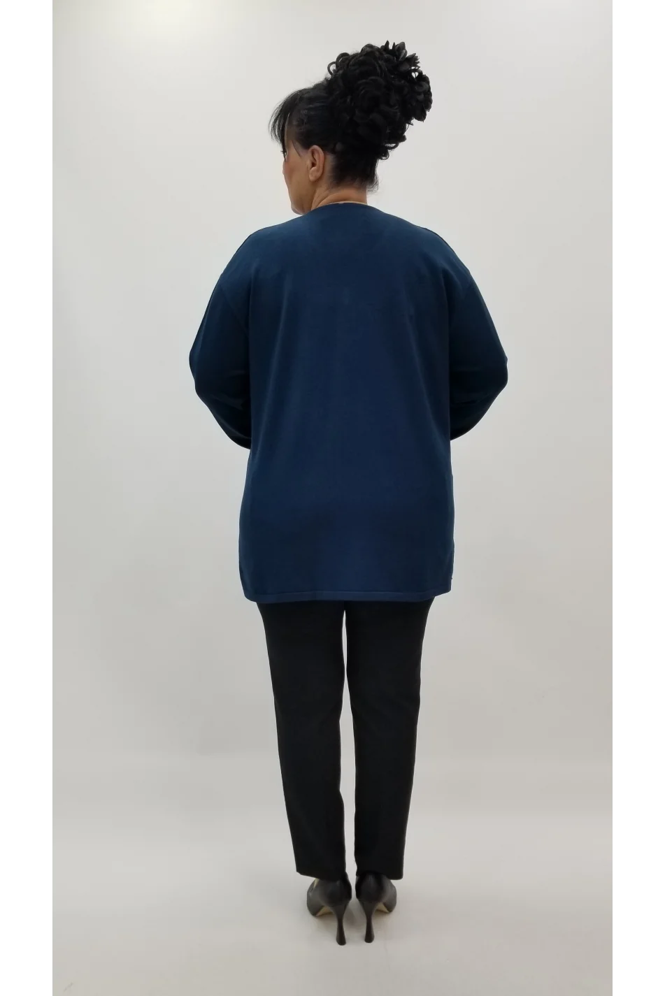 Miraggio Büyük Beden Triko 4298 PETROL