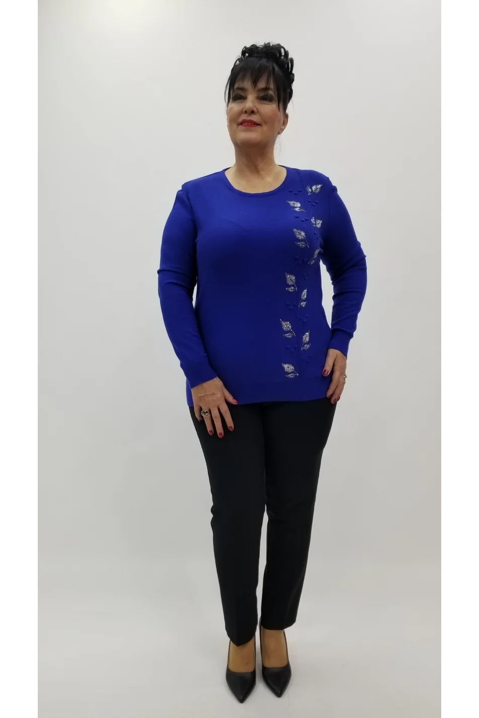 Miraggio Büyük Beden Triko 4322 SAKS