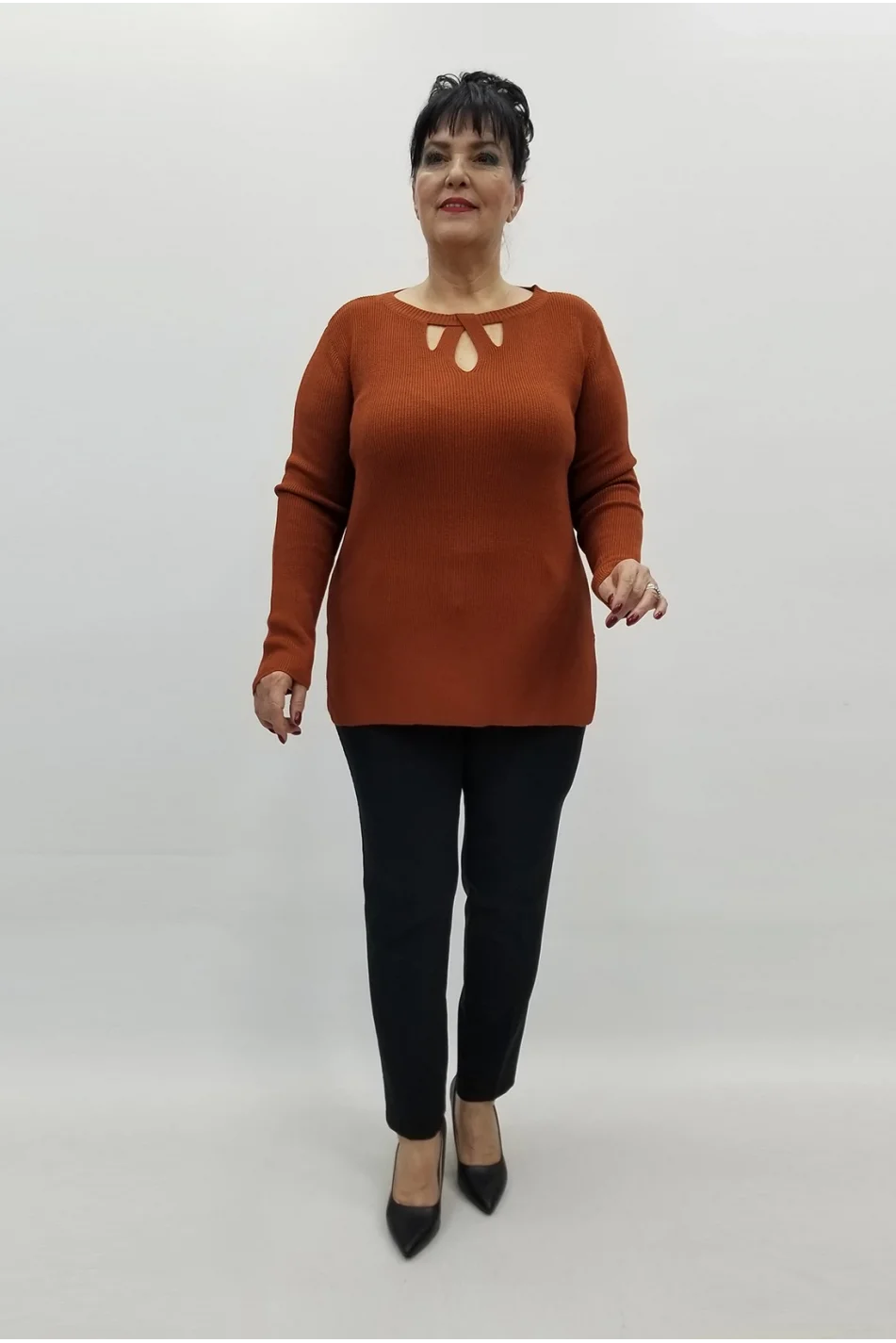 Miraggio Büyük Beden Triko 95914 TABA