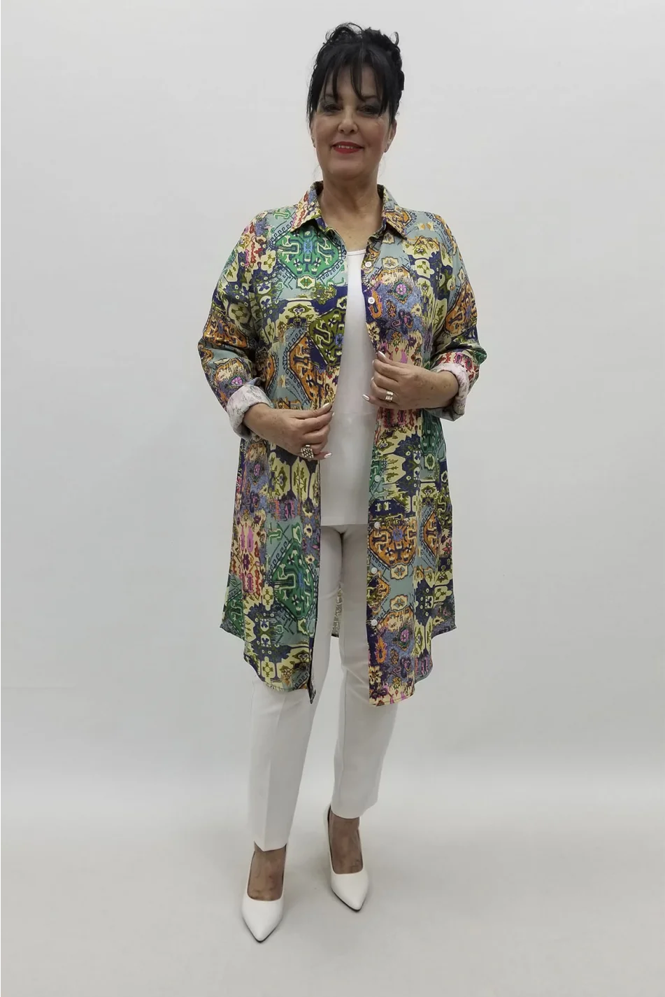 Miraggio Büyük Beden Tunik 98643 ORJİNAL