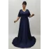 Miraggio Büyük Beden Abiye Elbise 99710 LACİVERT