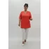 Miraggio Büyük Beden Bluz 99755 MERCAN