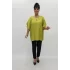 Miraggio Büyük Beden Bluz 99789 OLİVE