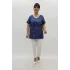 Miraggio Büyük Beden Bluz 99913 LACİVERT