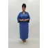 Miraggio Büyük Beden Elbise 99848 İNDİGO