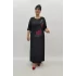Miraggio Büyük Beden Elbise 99905 SİYAH