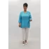 Miraggio Büyük Beden Gömlek 99564 MAVİ