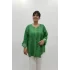 Miraggio Büyük Beden Gömlek 99565 YEŞİL