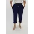 Miraggio Büyük Beden Kapri 99840 LACİVERT