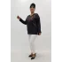 Miraggio Büyük Beden Triko 4045 SİYAH