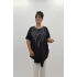 Miraggio Büyük Beden Tunik 99773 SİYAH