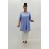Miraggio Büyük Beden Tunik 99859 A-MAVİ