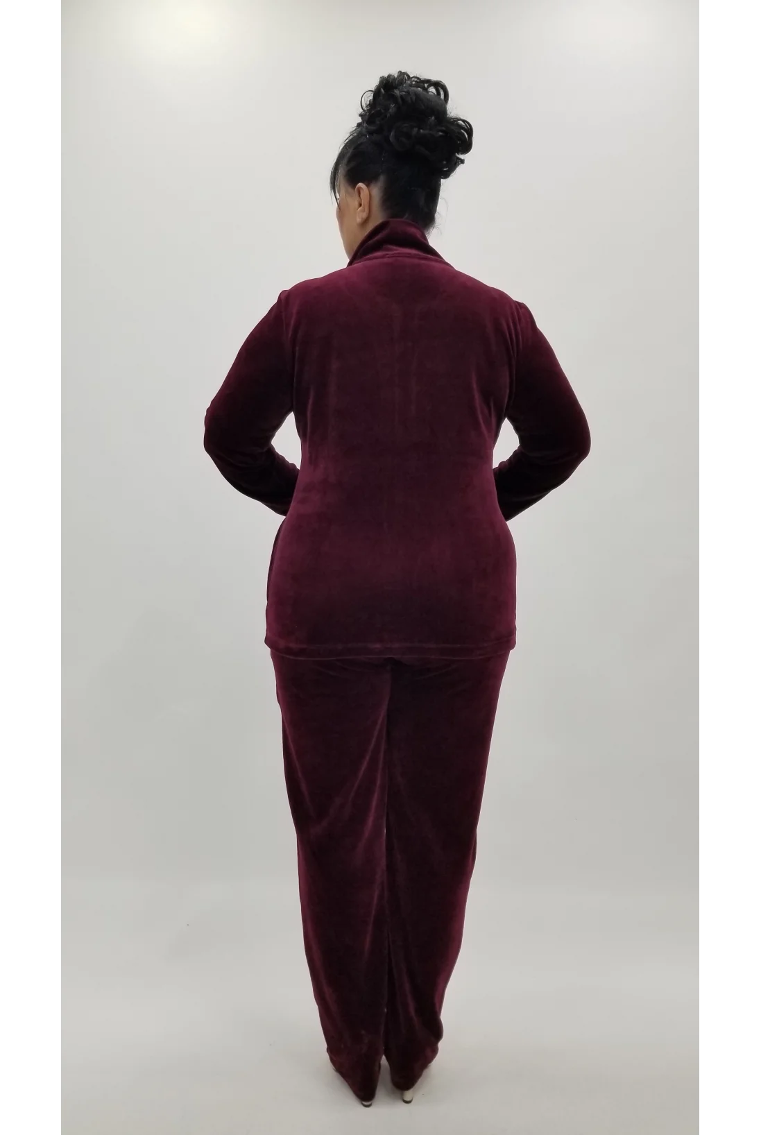 Miraggio Büyük Beden Takım 4385 BORDO