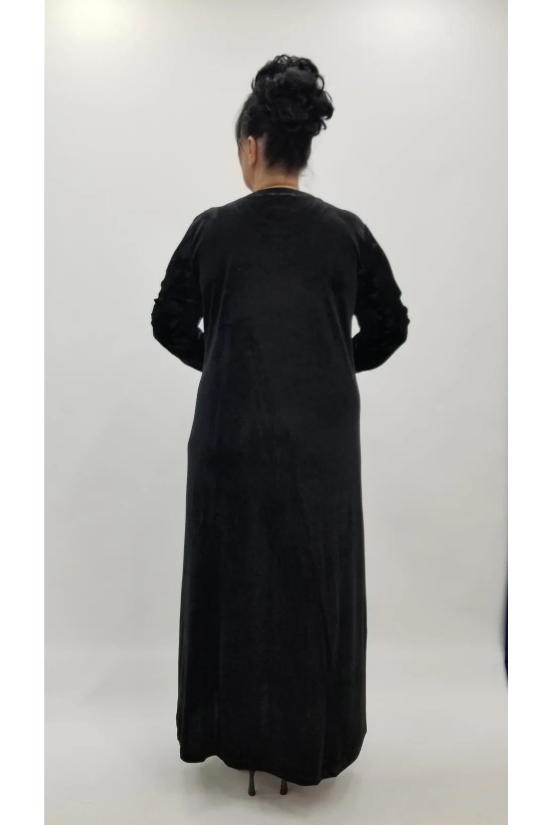 Miraggio Büyük Beden Elbise 4378 SİYAH