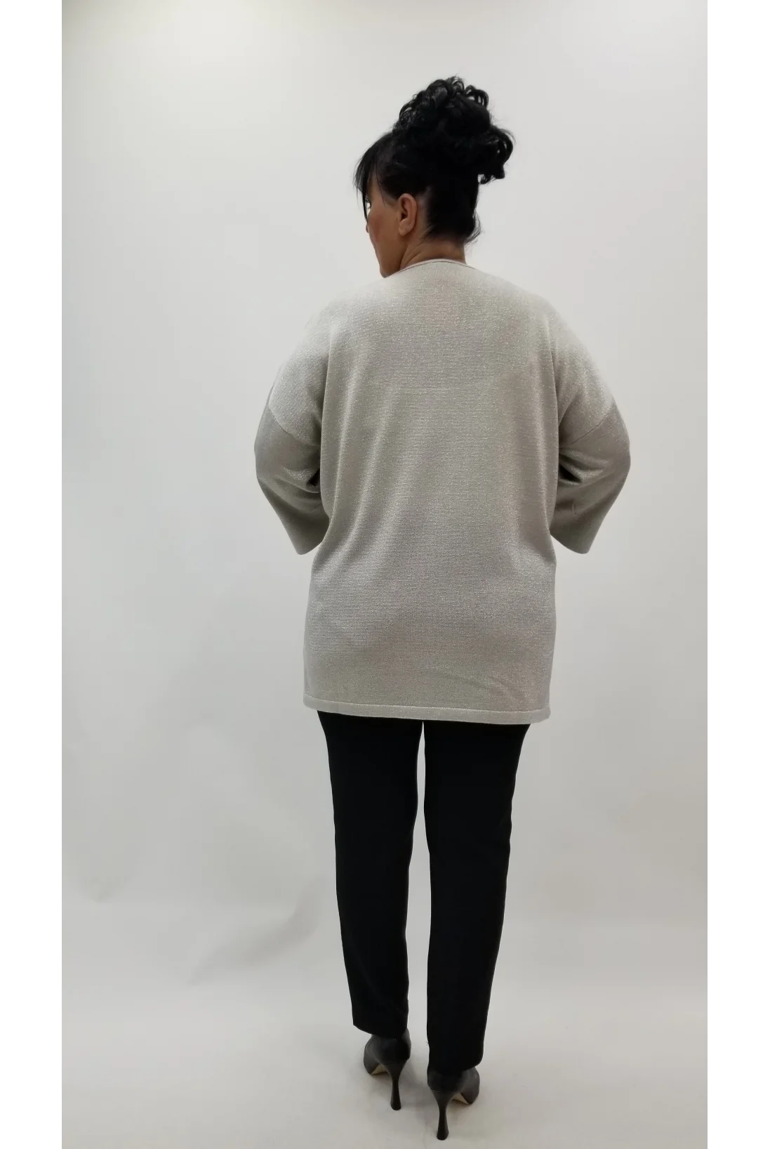 Miraggio Büyük Beden Triko 4106 KREM