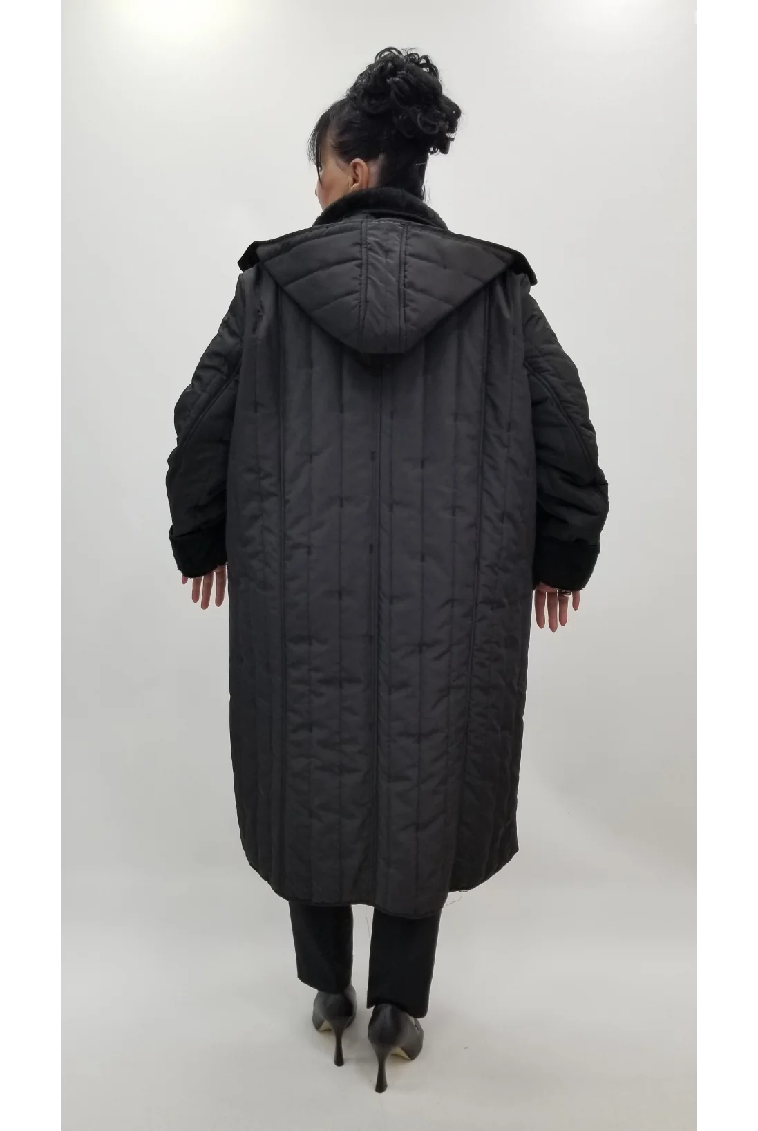 Miraggio Büyük Beden Kaban 4400 SİYAH