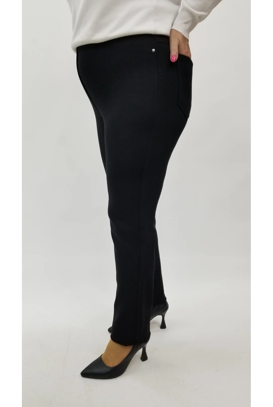Miraggio Büyük Beden Pantolon 4342 SİYAH