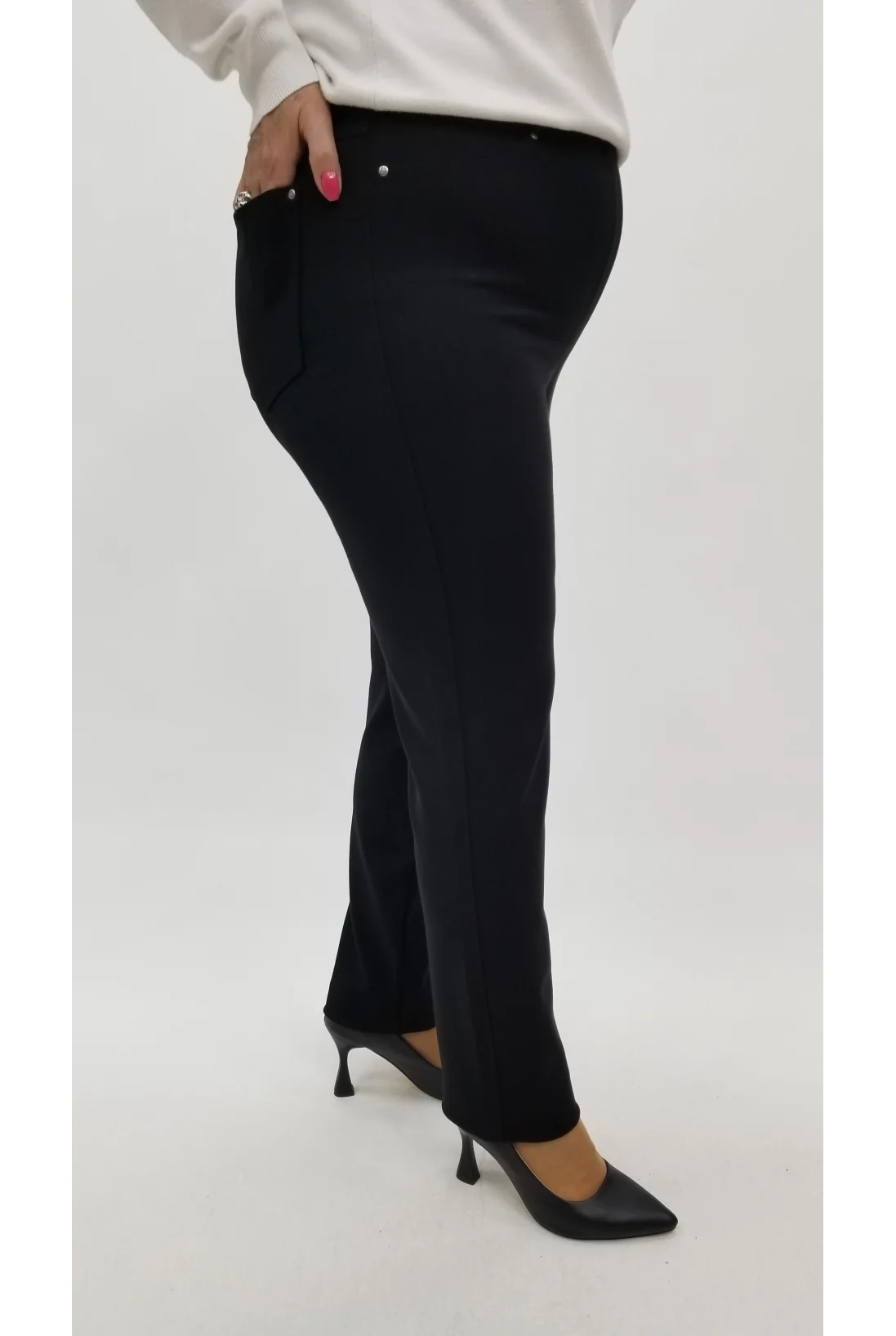 Miraggio Büyük Beden Pantolon 4342 SİYAH