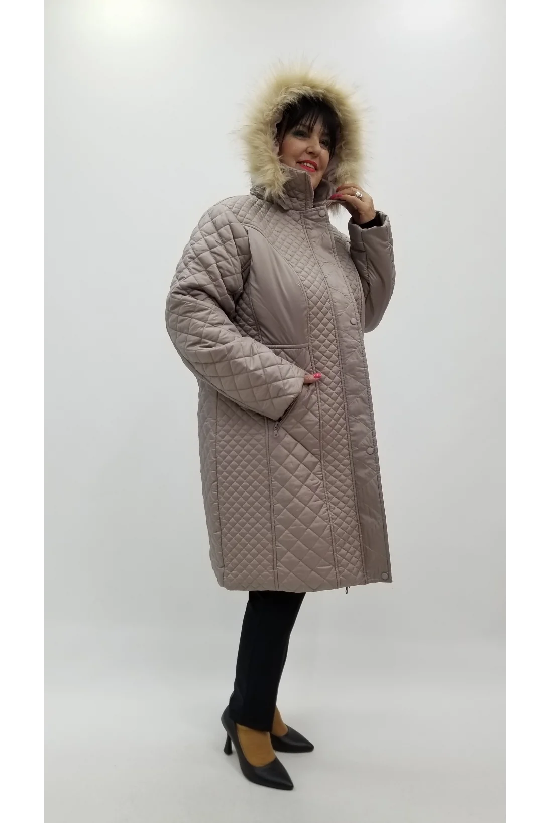 Miraggio Büyük Beden Kaban 4381 TAŞ