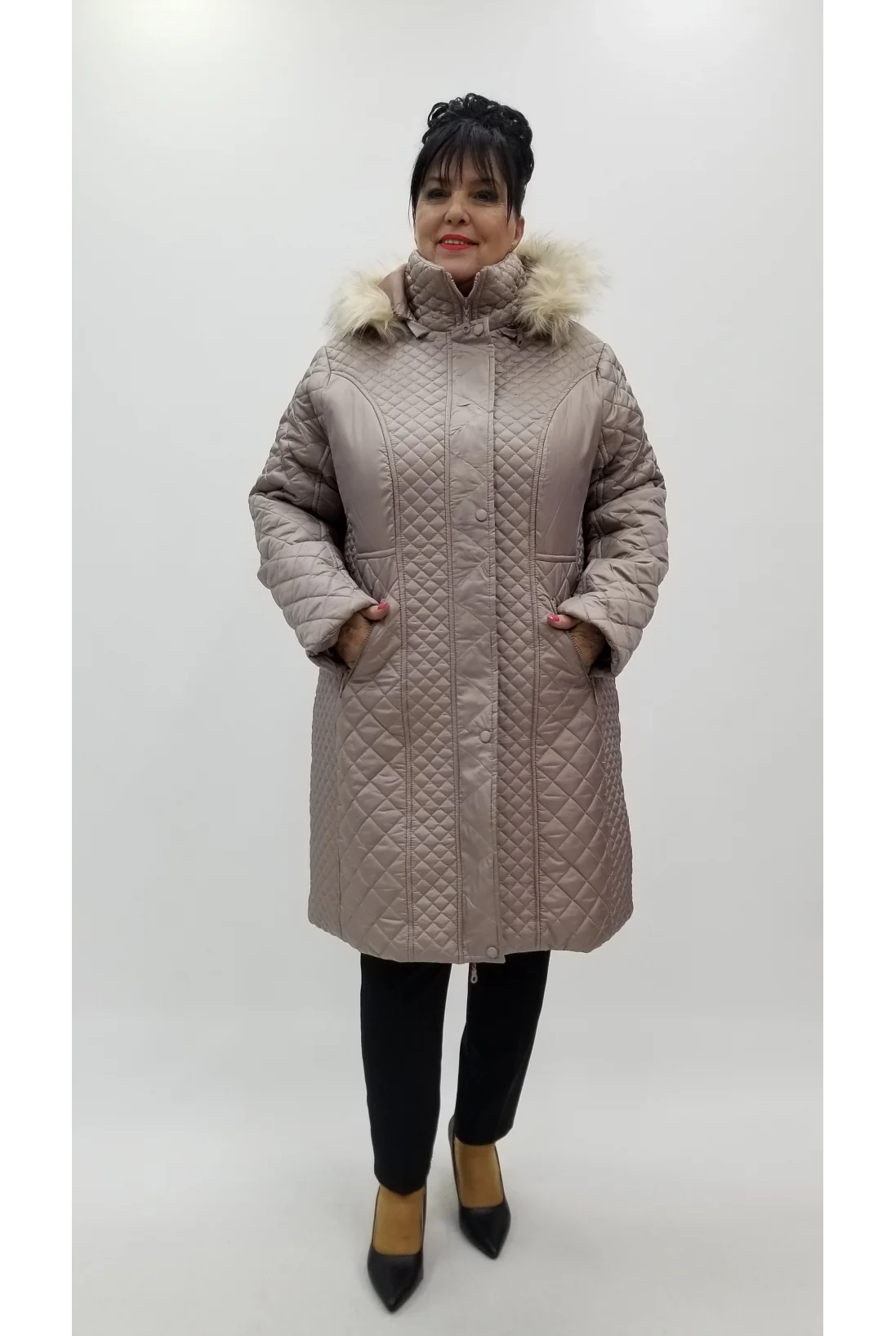 Miraggio Büyük Beden Kaban 4381 TAŞ