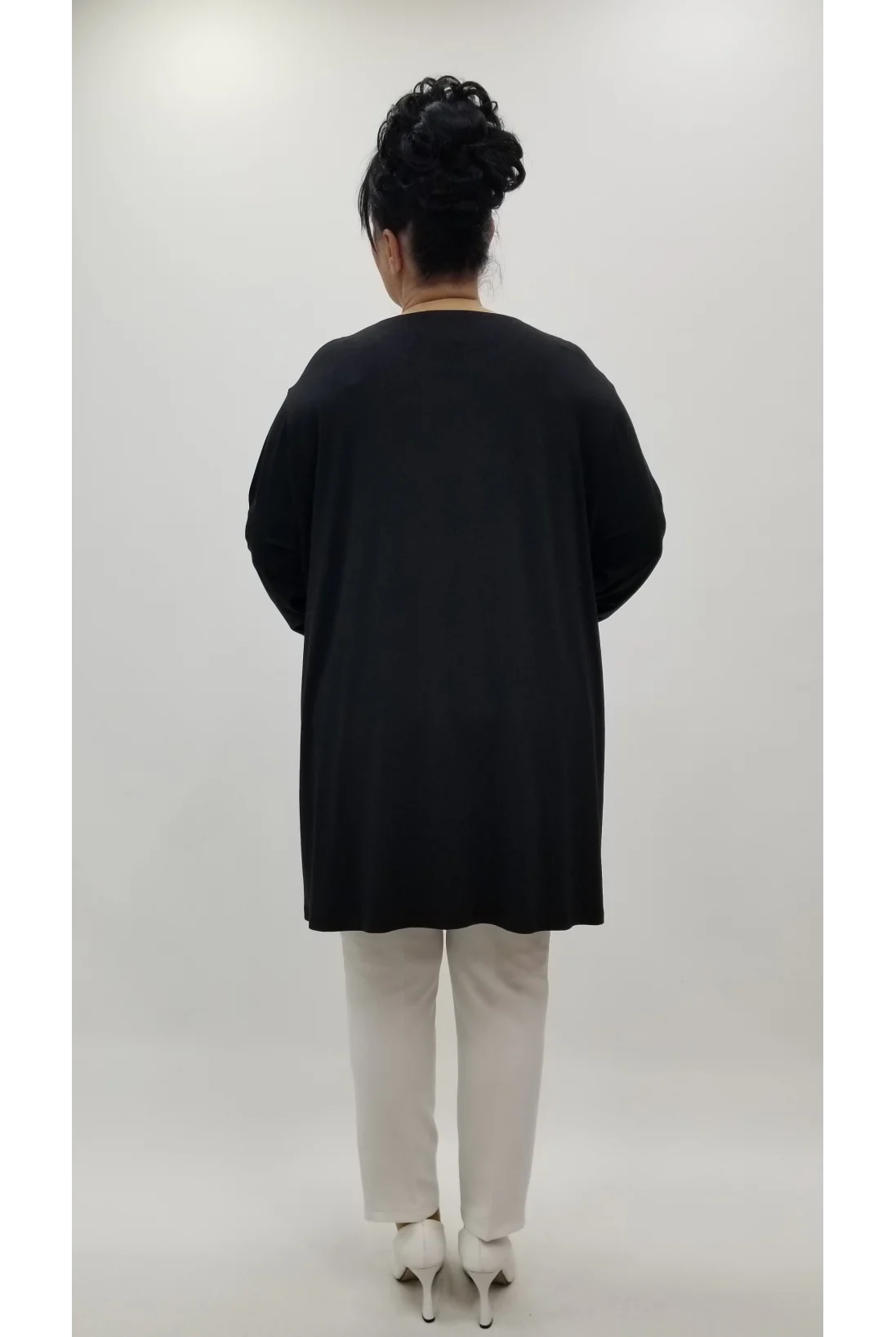 Miraggio Büyük Beden Tunik 4245 SİYAH