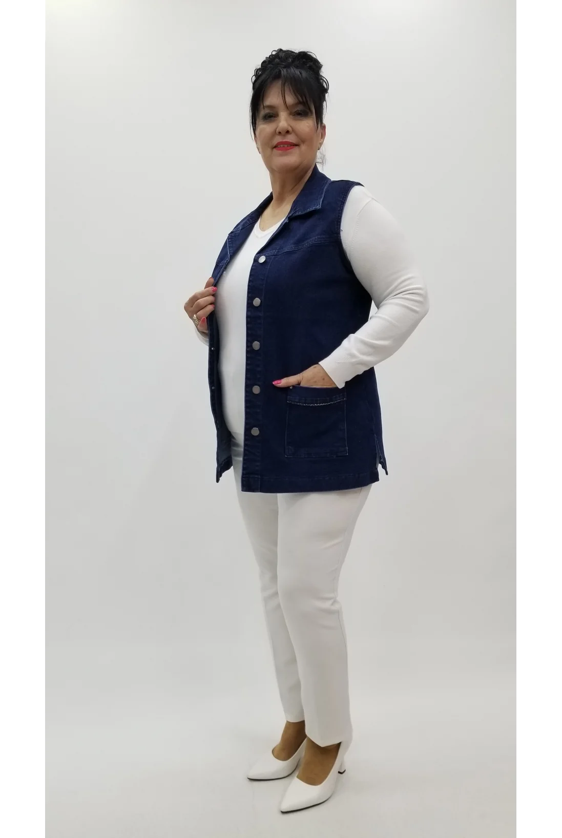 Miraggio Büyük Beden Yelek 4248 KOT LACİ